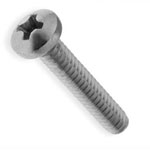 Galvanized screw<gtran/> M2x10mm half round PH<draft/>