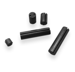 Черная пластиковая стойка для светодиода 3-pin 3-5мм высота 6мм