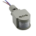 Motion sensor for spotlight gray