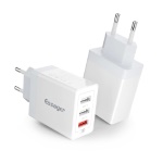 USB charger<gtran/> QC3.0 Quick Charge 3xUSB 30W 5V/9V/12V white<gtran/>