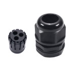 Sealed cable gland MG25A-H3-06.5B Black