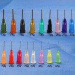 Metering needle metal-plastic for screw, for flux, 16G, d = 1,2mm