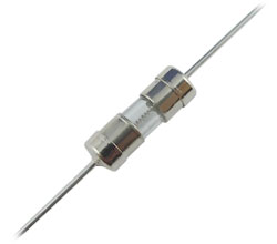 Fuse 3.6x10mm T6.3A 250VAC with leads
