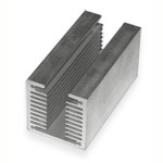 Aluminum radiator 40*40*120MM aluminum heat sink
