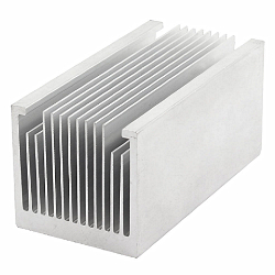 Радиатор алюминиевый 50*50*150MM aluminum heat sink
