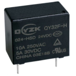 Relay QY32F-024DC-HSP 5A 1A coil 24VDC 0.2W