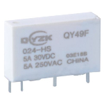 Relay QY49F-005DC-HS2<gtran/> 5A 1A coil 5VDC