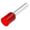 Lug for wire E1512 section 1.5mm2 L = 12mm (red)