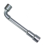 Socket wrench L-shaped with a hole, 9 mm
